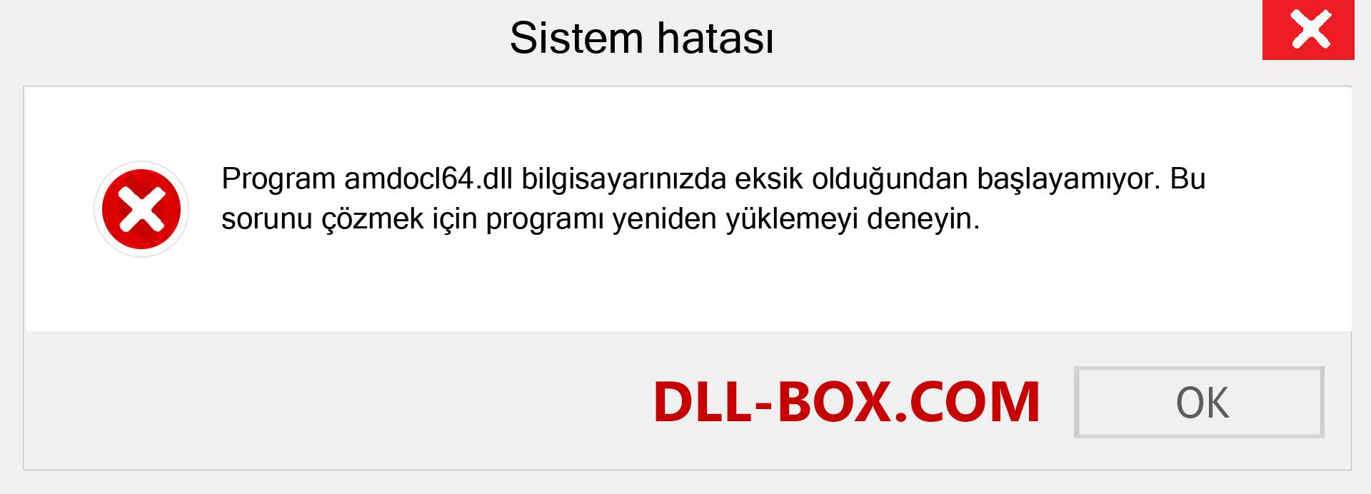 amdocl64.dll dosyası eksik mi? Windows 7, 8, 10 için İndirin - Windows'ta amdocl64 dll Eksik Hatasını Düzeltin, fotoğraflar, resimler